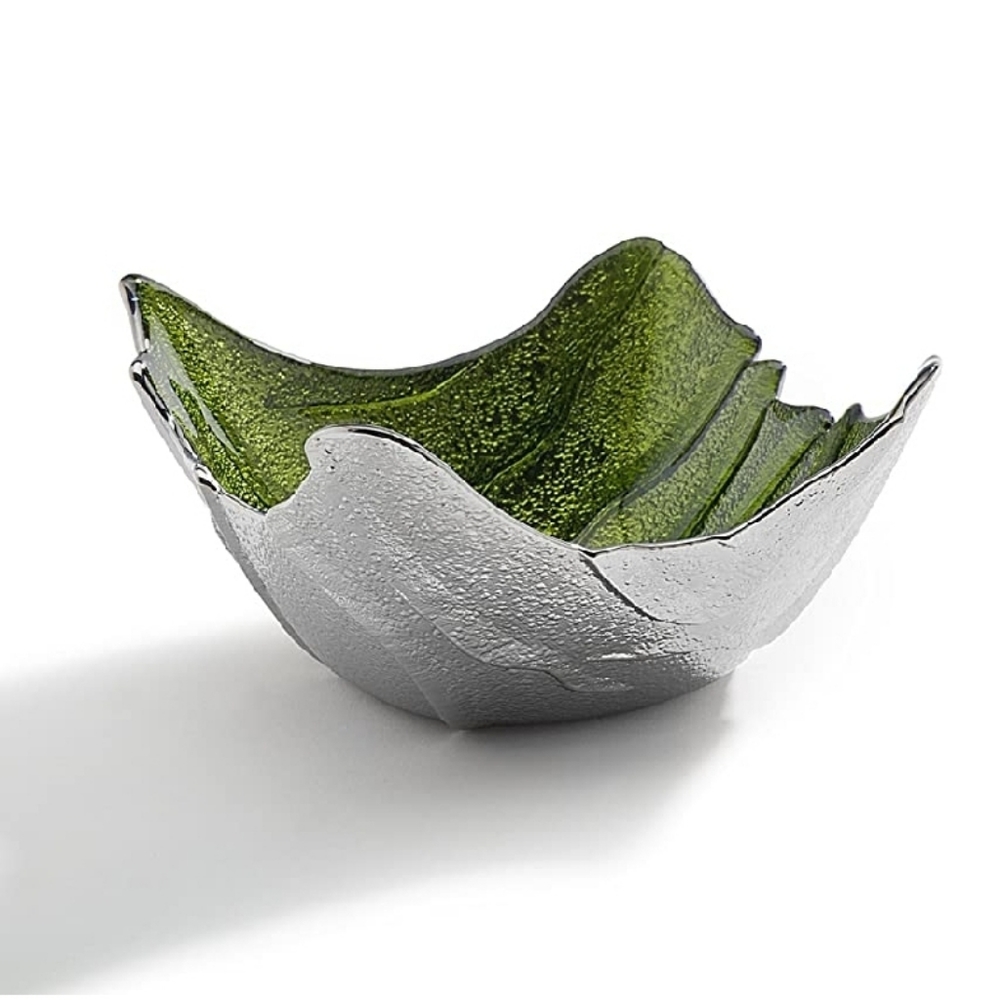 Studio Silversmiths Green & Silver Square Boxed - Picture 4 of 6